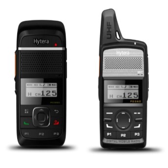 Les nouveaux talkies walkies numériques HYTERA PD355 et PD365